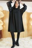 Belvedon Pussy Bow Tunic Black /12=